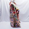 Gucci Italy Silk Floral Garden Print Blouse