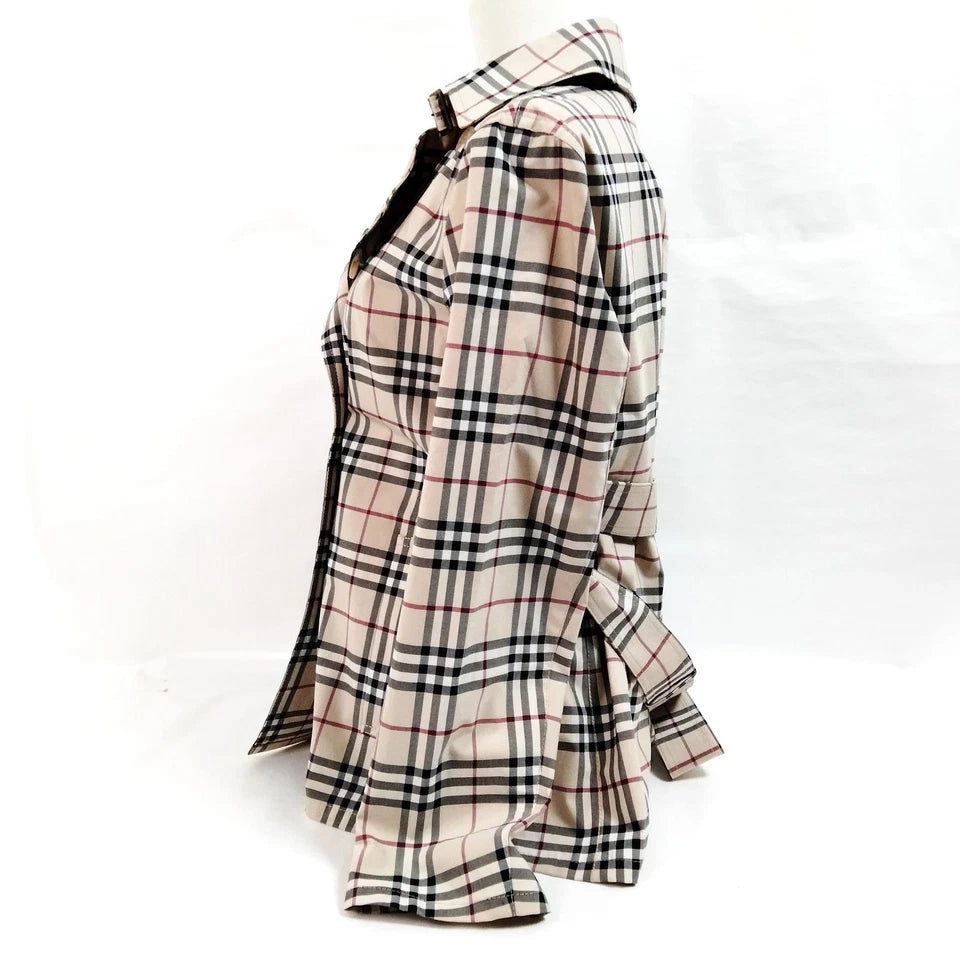 Burberry UK. Classic Belted Cotton/Polyurethane Coat