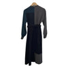 UNITED TOKYO JAPAN. Multi-Color Gray Blue Green Black Dress