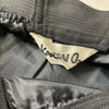 Kansai Yamamoto Japan. Vintage O2 Black Flare Long Skirt