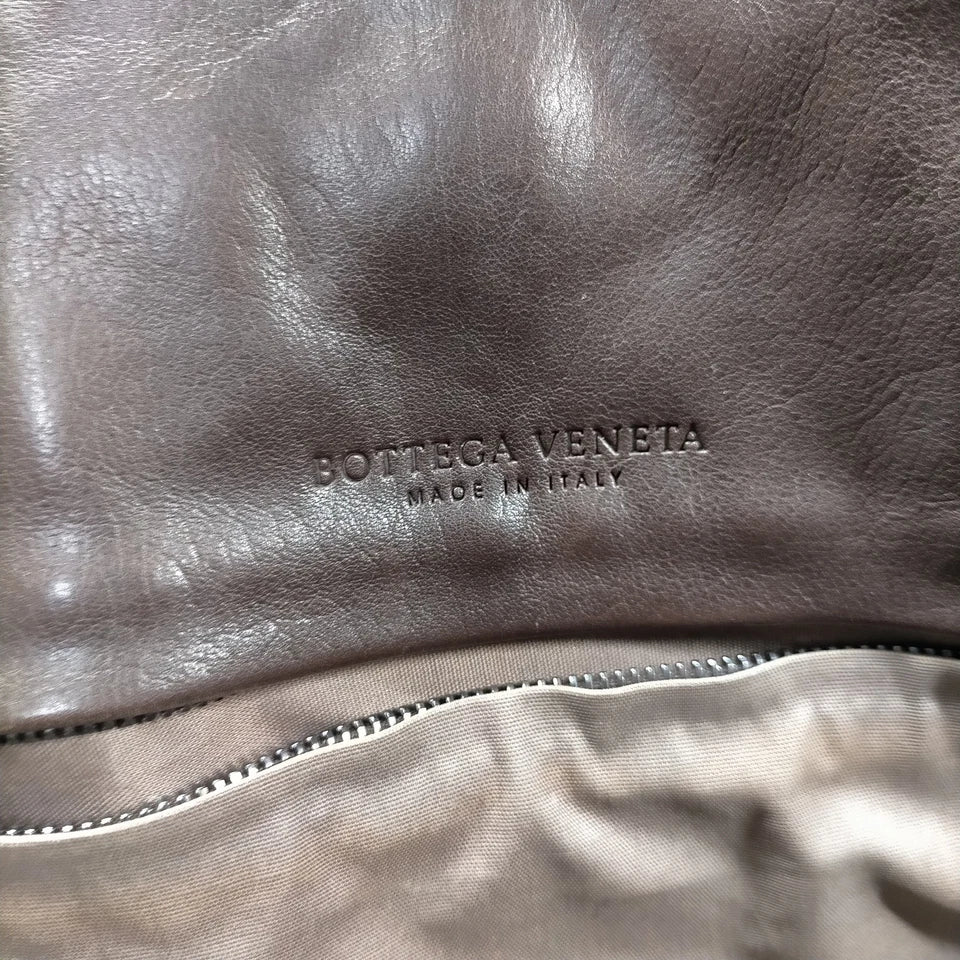 Bottega Veneta Italy. Brown Leather Shoulder Bag / Hand Bag