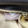 Bottega Veneta Italy. Brown Intercacciato Leather Shoulder Bag