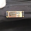 LOEWE MADRID. Black Lambskin Leather Small Shoulder Bag