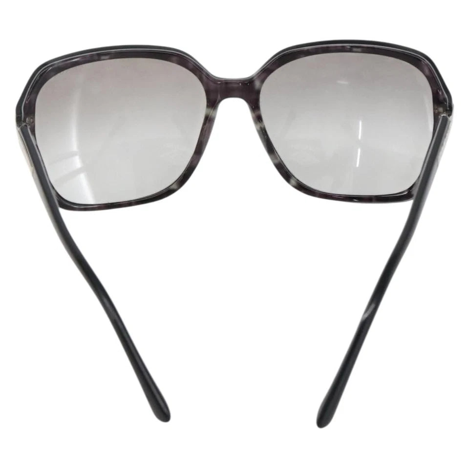 PRADA ITALY. Black Acetate Sunglasses