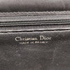 Christian Dior Paris. Black Leather Logo Shoulder Bag