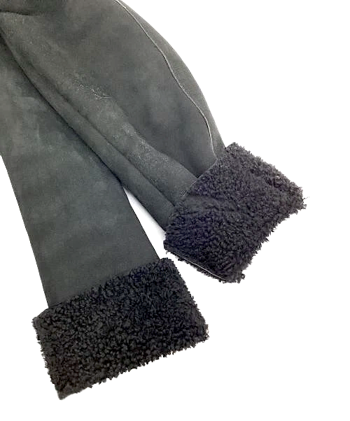 SHEARLING One of A Kind Black Sheepskin Coat