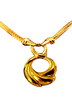 Vintage Goldplated Signed Napier Pendant Necklace