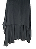 Caron Callahan (Totokaelo, La Garconne Designer) Oversized Black Gauzy Side Slit Tunic Dress