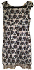 Acne Studios Sweden.  Blue “Betty Print” Floral Mixed Material Dress
