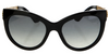 Dolce & Gabbana Italy. Black Acetate Frame Gradient Lens' Sunglasses