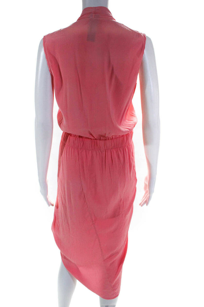 Zero + Maria Cornejo Patterned Blush/Pink Light Fabric Mio Dress