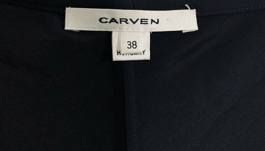 Carven Paris. Black Dress Totokaelo Knee Length