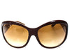 Tom Ford Brown Oval Solid Anti Reflective Fiona Sunglasses