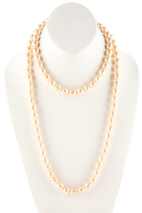 Classy Vintage Style Coco Chanel Inspired Layered Pearl Necklace  Длинное  ожерелье, Жемчужное ожерелье, Аксессуары
